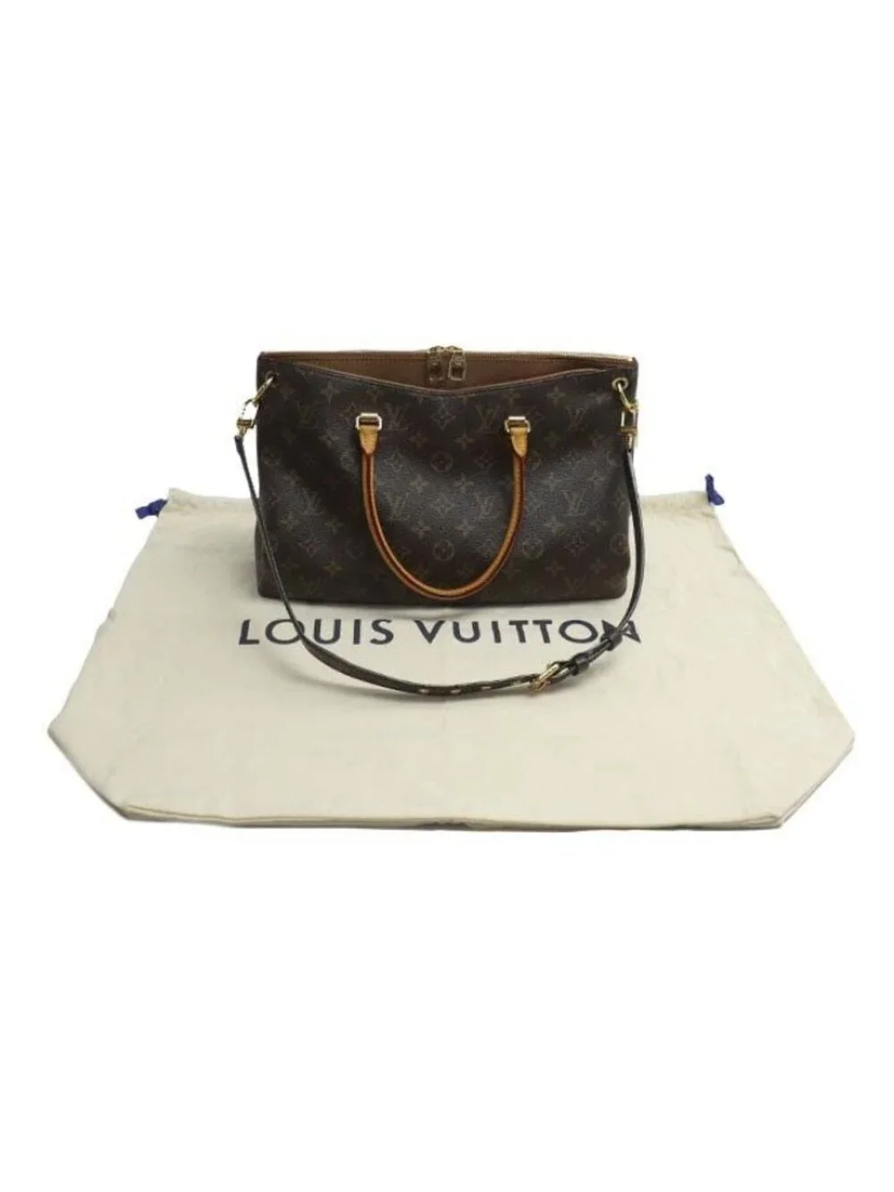 Louis Vuitton Pallas 2-Way Shoulder Bag Monogram Avane